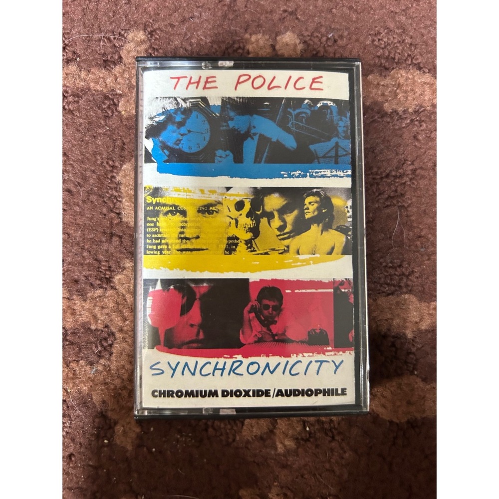 The Police‎ Synchronicity Cassette Tape Chromium Dioxide Audiophile 1983 Vintage